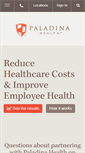 Mobile Screenshot of paladinahealth.com